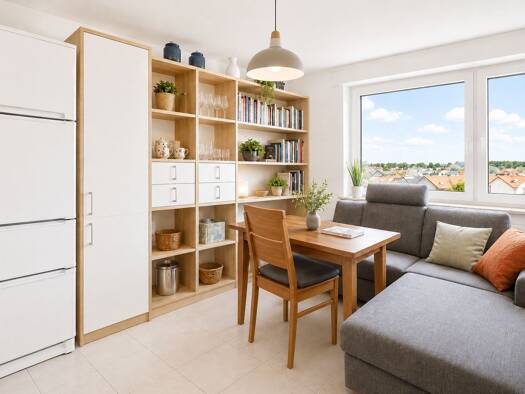 Wohnung zum Kauf 105.000 € 1 Zimmer 35 m² 4. Geschoss Linkenheim Linkenheim-Hochstetten 76351
