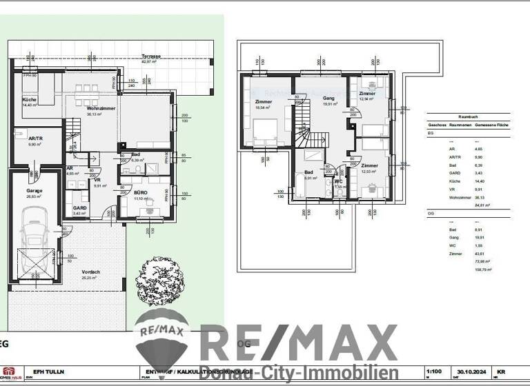 Einfamilienhaus zum Kauf 1.185.000 € 158 m² 699 m² Grundstück Tulln an der Donau 3430