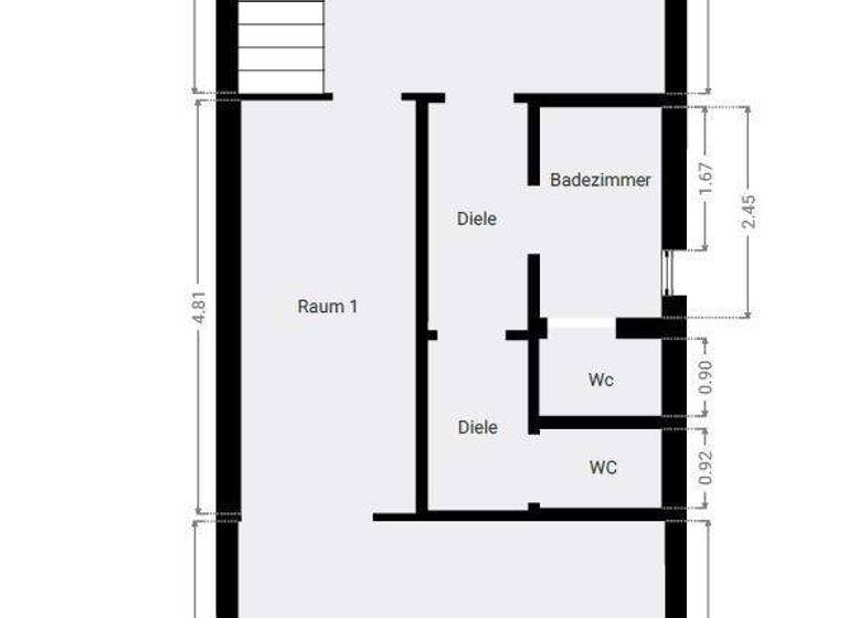 Reihenendhaus zum Kauf provisionsfrei 59.000 € 3 Zimmer 81,4 m² 93 m² Grundstück Storkwitz Delitzsch 04509