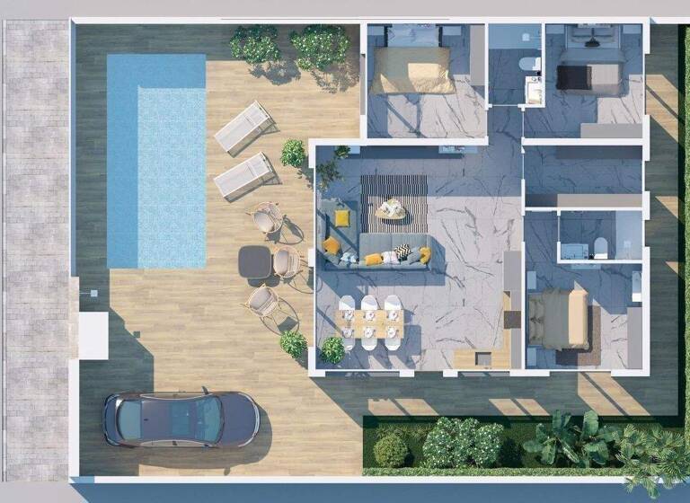 Villa zum Kauf - Erstbezug provisionsfrei 449.500 € 4 Zimmer 189 m² 248 m² Grundstück Ciudad Quesada