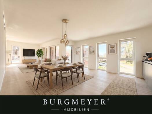 Wohnung zur Miete 1.179 € 2,5 Zimmer 94,3 m² 1. Geschoss Lingen Lingen (Ems) 49809