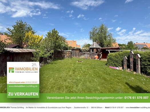 Doppelhaushälfte zum Kauf 178.000 € 5 Zimmer 130,5 m² 599 m² Grundstück Hankensbüttel 29386