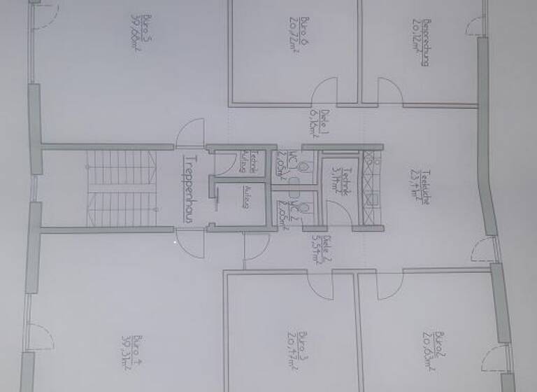 Bürofläche zur Miete 11,50 € 7 Zimmer 211 m² Bürofläche Technologiepark 6 Ansbach 91522
