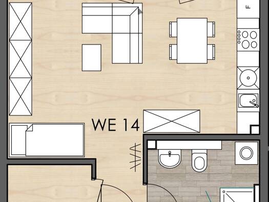 Wohnung zur Miete 247 € 1 Zimmer 38,5 m² 1. Geschoss frei ab 01.11.2026 Pfeddersheim Worms 67551
