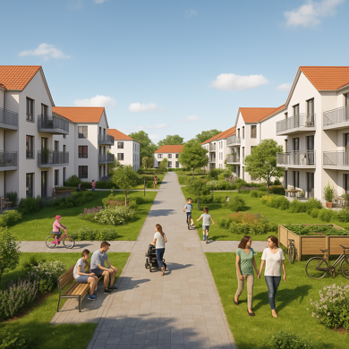 Wohnung zur Miete - Erstbezug 624 € 3 Zimmer 78 m² Klosterfelde Basdorf 16348