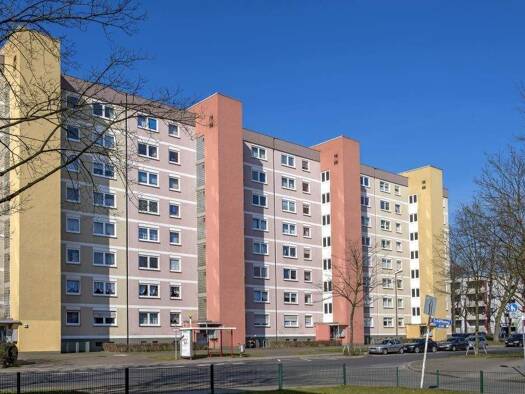 Wohnung zur Miete 627 € 3,5 Zimmer 77 m² 3. Geschoss Buschei 106 Scharnhorst Dortmund 44328