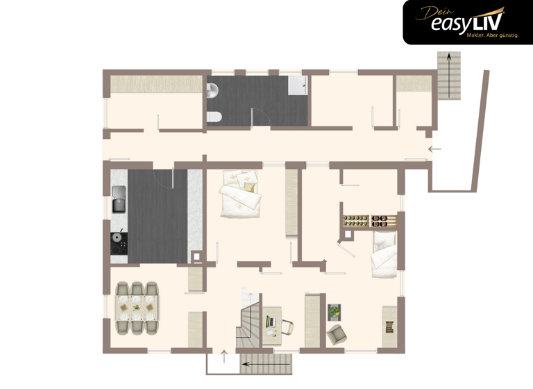 Mehrfamilienhaus zum Kauf 329.000 € 10 Zimmer 203 m² 603 m² Grundstück Zell-Weierbach Offenburg 77654