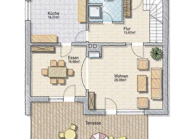 Einfamilienhaus zum Kauf 285.000 € 5,5 Zimmer 148,4 m² 865 m² Grundstück Papenhorst Nienhagen 29336