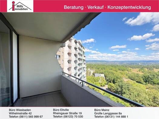Wohnung zum Kauf 98.000 € 1 Zimmer 36 m² 13. Geschoss Gonsenheim Mainz 55124