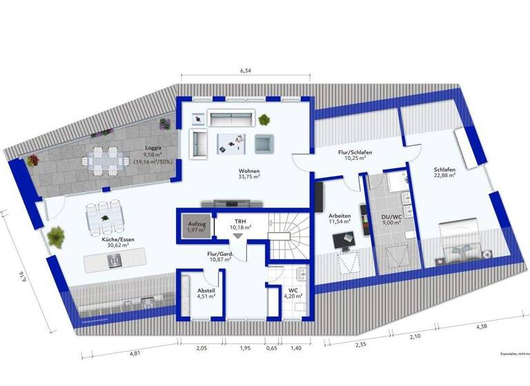 Wohnung zum Kauf - Erstbezug provisionsfrei 654.000 € 4 Zimmer 147,2 m² Wernigerode 38855