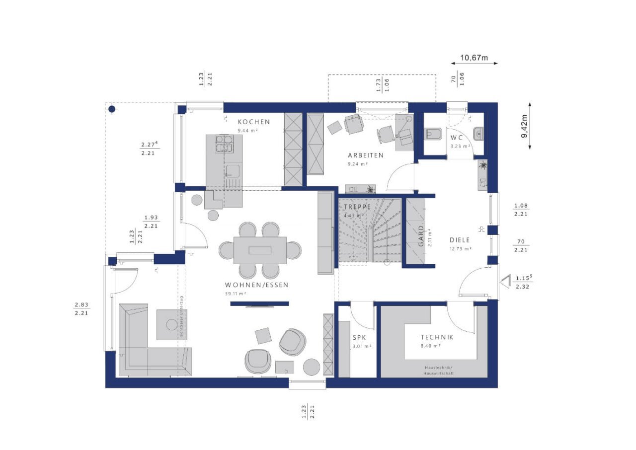 Einfamilienhaus zum Kauf provisionsfrei 566.883 € 5 Zimmer 177 m²<br/>Wohnfläche 738 m²<br/>Grundstück Hermeskeil Hermeskeil 54411