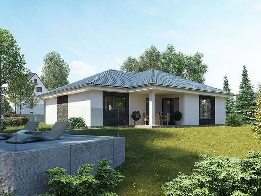 Bungalow zum Kauf - Erstbezug provisionsfrei 307.400 € 4 Zimmer 116 m² 497 m² Grundstück frei ab 01.05.2027 Georgenthal Georgenthal 99887
