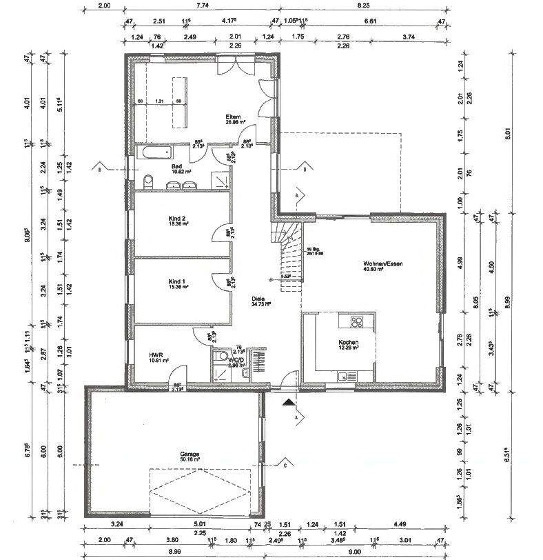 Immobilie in Bergen an der Dumme - Idyllisches Baugrundstück am Mühlenbach – mit genehmigtem Bungalow & bereits erstellter Bodenplatte - Bild 1