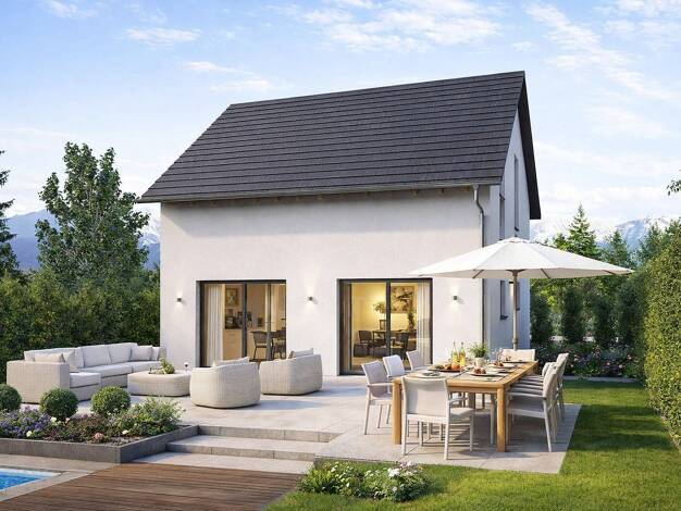 Einfamilienhaus zum Kauf provisionsfrei 365.000 € 5 Zimmer 106 m² 750 m² Grundstück Hemslingen Bothel 27386