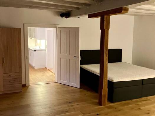Terrassenwohnung zur Miete 680 € 1 Zimmer 65 m² Geschoss 1/2 frei ab sofort Rothenburg Rothenburg ob der Tauber 91541