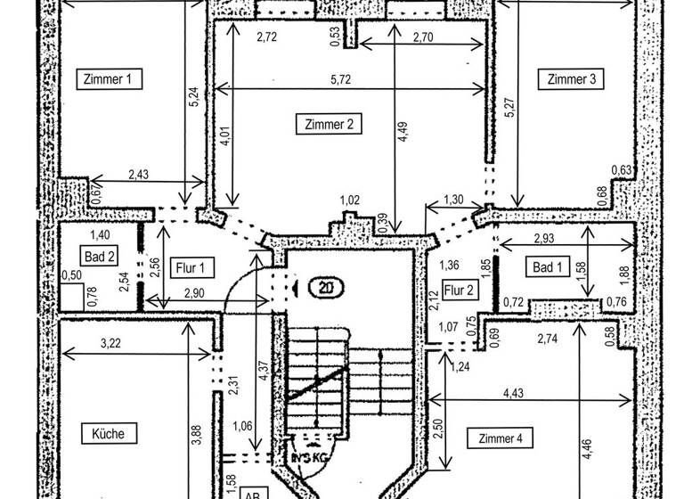 Wohnung zum Kauf 320.000 € 4 Zimmer 120 m² 1. Geschoss Mockau-Nord Leipzig 04357