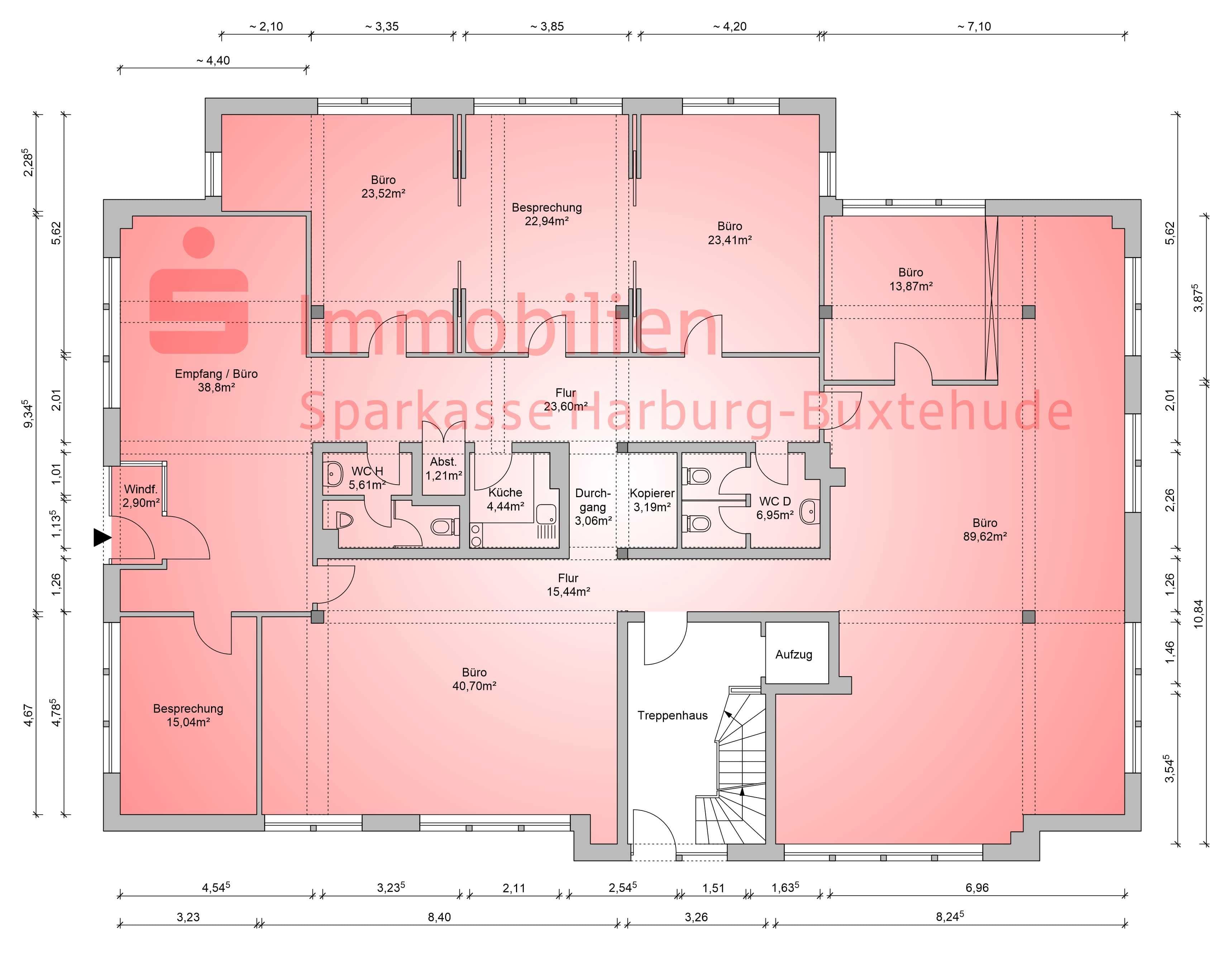 Büro-/Praxisfläche zum Kauf 629.000 € 8 Zimmer Jesteburg Jesteburg 21266