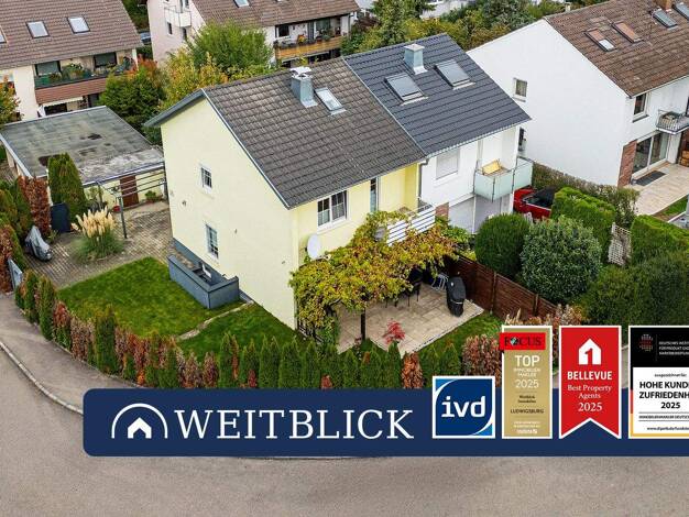 Doppelhaushälfte zum Kauf 619.000 € 5,5 Zimmer 107,5 m² 307 m² Grundstück Ost Ludwigsburg 71640