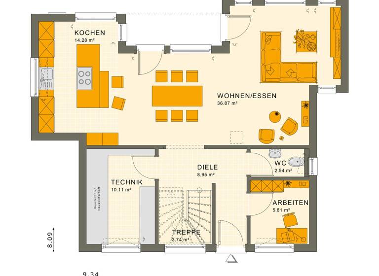 Einfamilienhaus zum Kauf 463.499 € 5 Zimmer 125 m² 559 m² Grundstück Freudenburg 54450