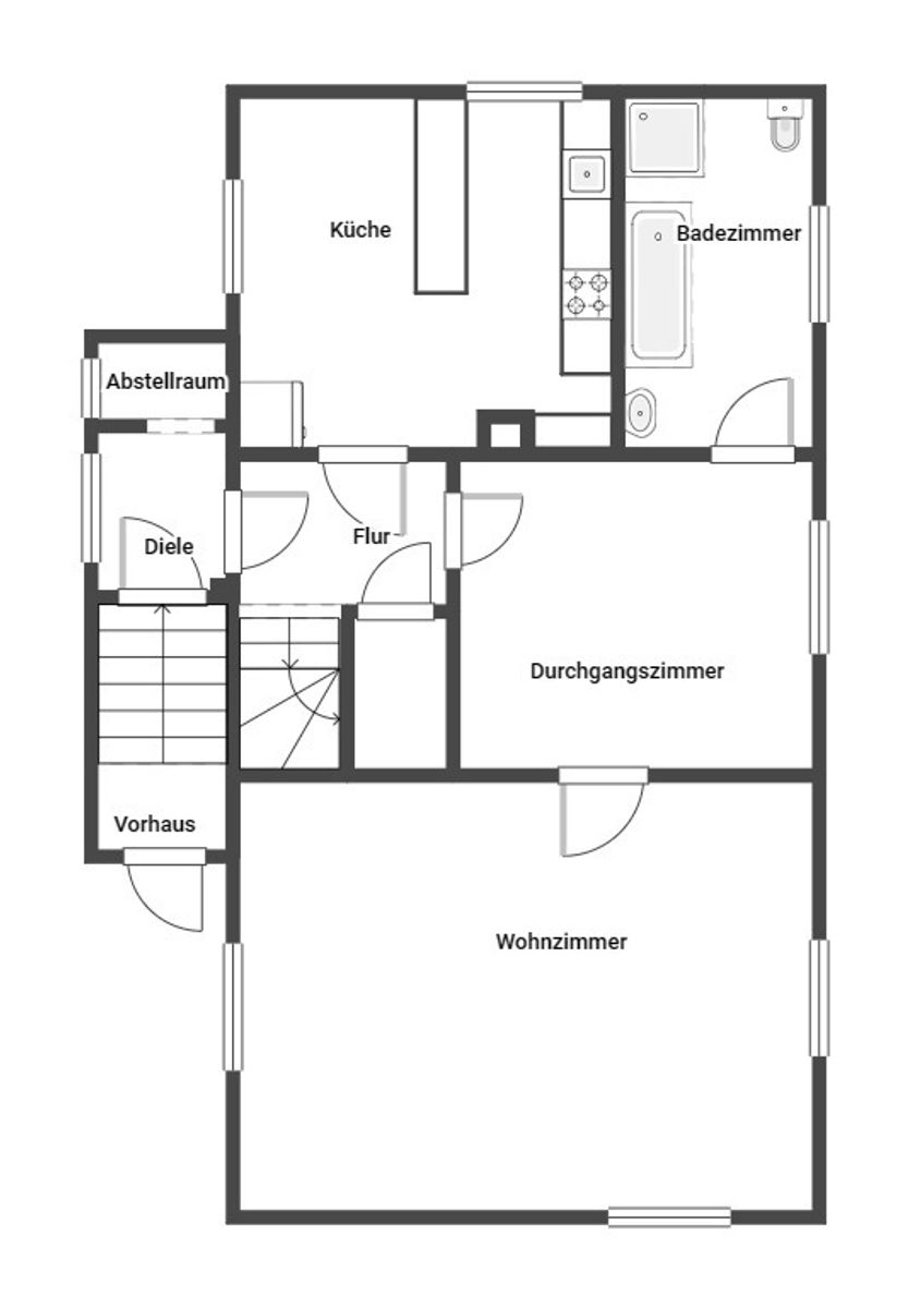 Einfamilienhaus zum Kauf 199.900 € 5 Zimmer 120,1 m²<br/>Wohnfläche 998,1 m²<br/>Grundstück Bielatal Rosenthal-Bielatal 01824