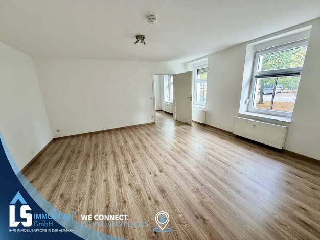 Wohnung zur Miete 460 € 2 Zimmer 65,9 m² EG frei ab sofort Bahnhofsallee 5 Osterburg Osterburg (Altmark) 39606