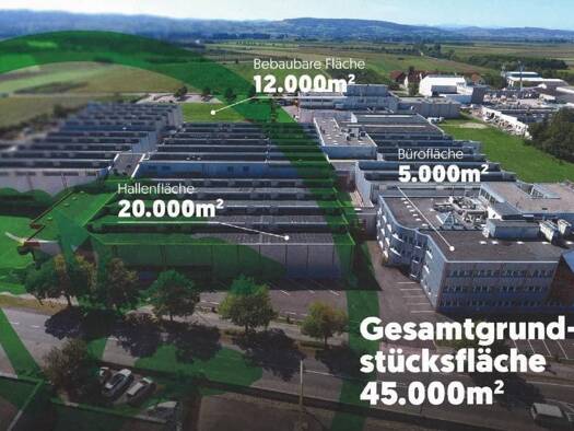 Produktionshalle zur Miete 21.000 m² Lagerfläche Tulln an der Donau 3430
