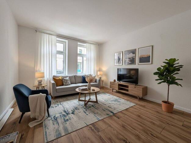 Wohnung zur Miete 880 € 3 Zimmer 79 m² EG Herbartstraße 2A Anger-Crottendorf Leipzig 04318