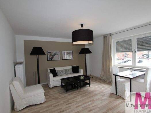 Wohnung zur Miete Wohnen auf Zeit 1.020 € 2 Zimmer 50 m² frei ab 01.01.2026 Tafelhof Nürnberg 90443