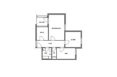 Wohnung zur Miete 850 € 3 Zimmer 72 m² 6. Geschoss frei ab sofort Langwasser - Südost Nürnberg 90473