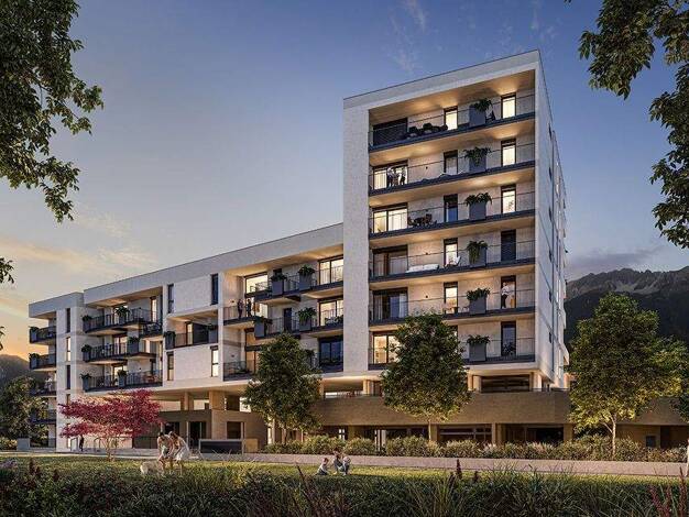 Wohnung zum Kauf - Erstbezug provisionsfrei 655.000 € 3 Zimmer 69,6 m² 3. Geschoss Egerdachstraße Pradl Innsbruck 6020