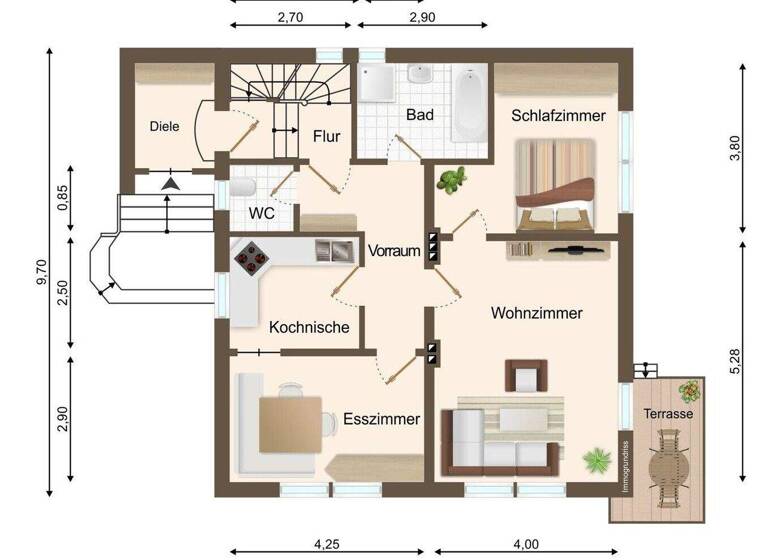 Einfamilienhaus zum Kauf 290.000 € 121 m² 598 m² Grundstück Bad Hall 4540