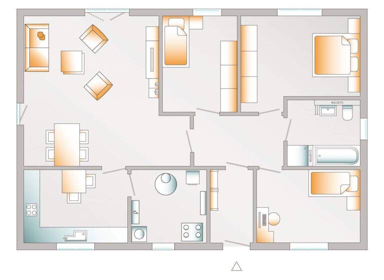 Bungalow zum Kauf provisionsfrei 249.000 € 4 Zimmer 107,2 m² 700 m² Grundstück Ballenstedt 06493