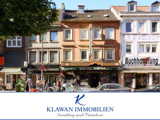 Gewerbeobjekt zum Kauf 3.995.000 € 1 Zimmer 185 m² 747 m² Grundstück Schulterblatt 53 Sternschanze Hamburg 20357