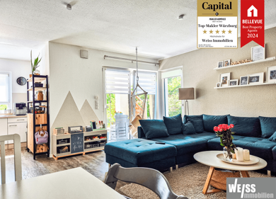 Wohnung zur Miete 900 € 3 Zimmer 76 m² EG frei ab 01.08.2025 Am Stockbrunnen 19 Rottenbauer Würzburg 97084