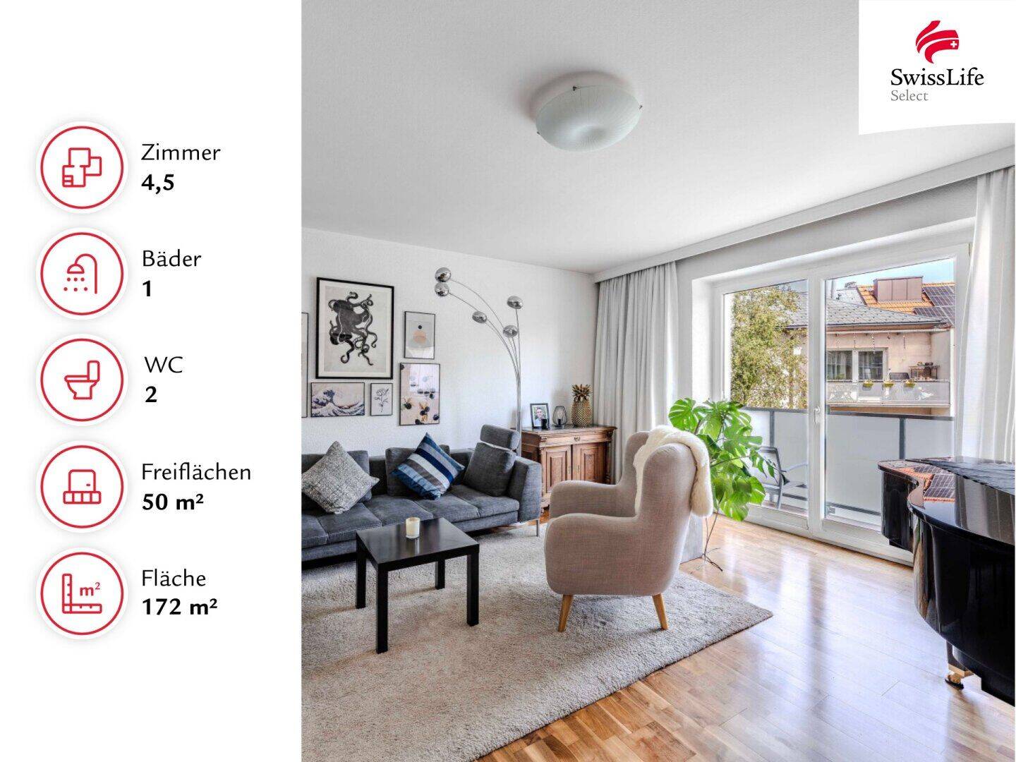 Wohnung – Linz, Altstadtviertel, Innere Stadt - Ansicht 2