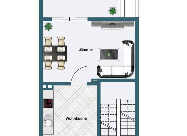 Reihenendhaus zum Kauf 165.000 € 2 Zimmer 56,1 m² 96,9 m² Grundstück Elmschenhagen-Nord Kiel 24147