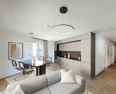 Wohnung zur Miete 1.680 € 3 Zimmer 96,3 m² 3. Geschoss Völklinger Straße 32 Käfertal Mannheim 68309