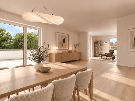 Penthouse zum Kauf - Erstbezug provisionsfrei 1.140.000 € 5 Zimmer 190,6 m² 3. Geschoss Rotenbleicher Weg 67 Rotes Feld Lüneburg 21335