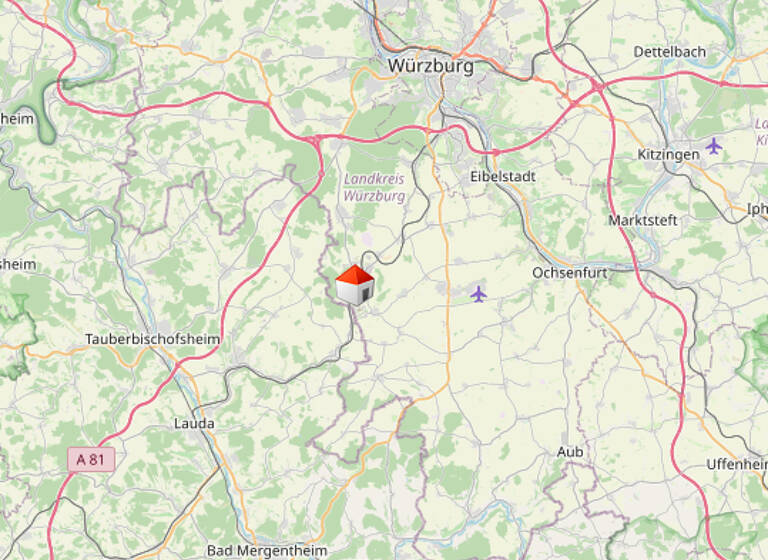 Haus zum Kauf 1.300.000 € 5 Zimmer 179 m² 2.360 m² Grundstück Kirchheim 97268