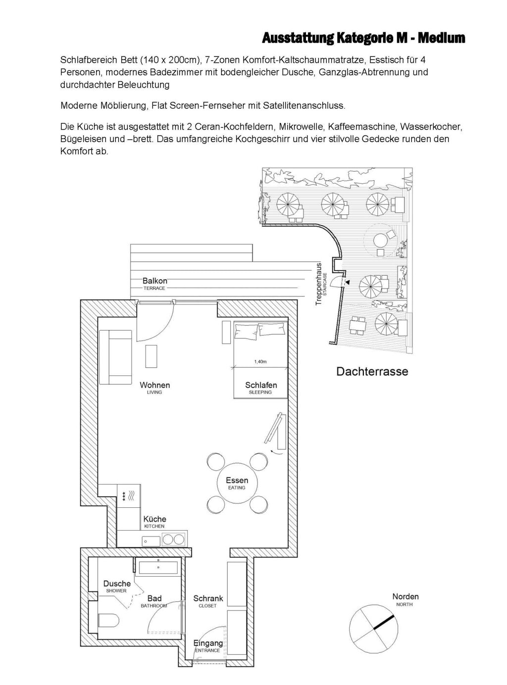 Wohnung zur Miete Wohnen auf Zeit 1.540 € 1 Zimmer 47 m²<br/>Wohnfläche 24.12.2024<br/>Verfügbarkeit Wittelsbacherallee Ostend Frankfurt am Main 60316