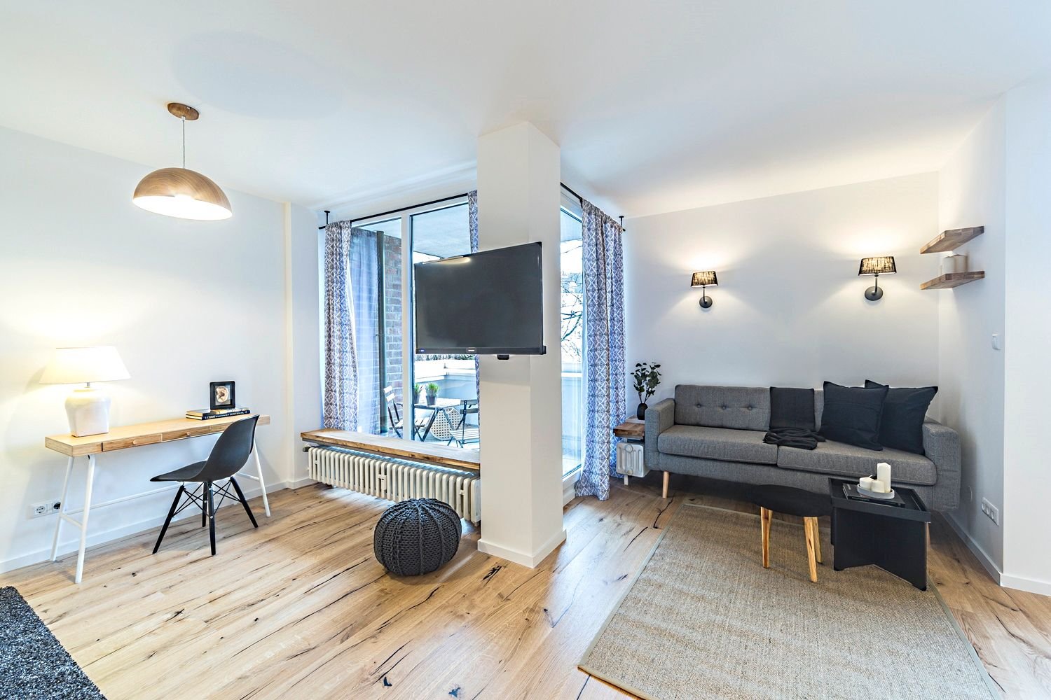 Wohnung zur Miete Wohnen auf Zeit 1.350 € 1,5 Zimmer 42 m²<br/>Wohnfläche ab sofort<br/>Verfügbarkeit Grafenberg Düsseldorf 40235