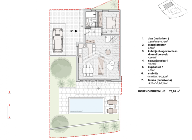 Einfamilienhaus zum Kauf 675.000 € 4 Zimmer Vodice 22211