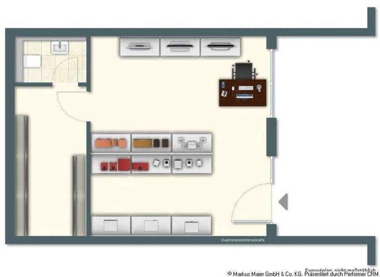 Laden zum Kauf 230.000 € 43 m² Verkaufsfläche Erding 85435