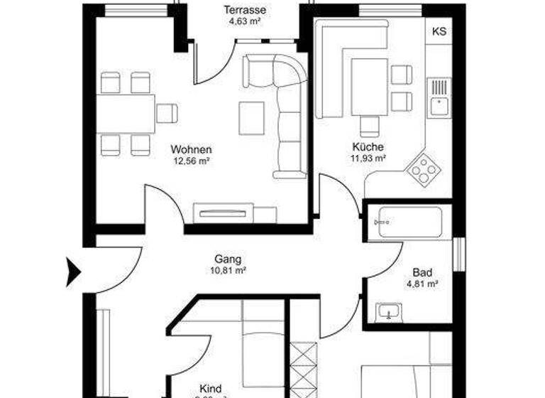 Wohnung zum Kauf 360.000 € 71,7 m² Hard 6971
