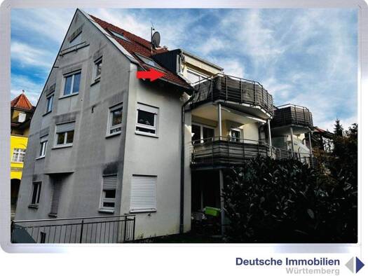 Maisonette zur Miete 1.100 € 4,5 Zimmer 92,7 m² 3. Geschoss Schorndorf 73614