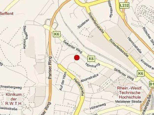 Wohnung zur Miete 395 € 2 Zimmer 36 m² frei ab 01.01.2027 Hörnhang 65 Aachen Aachen 52074