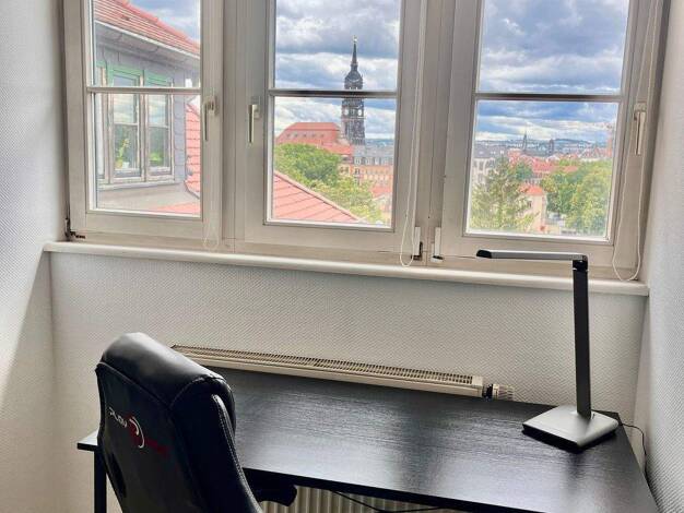 Wohnung zur Miete Wohnen auf Zeit 950 € 2 Zimmer 46 m² Schlesischer Platz 2 Äußere Neustadt Dresden 01097