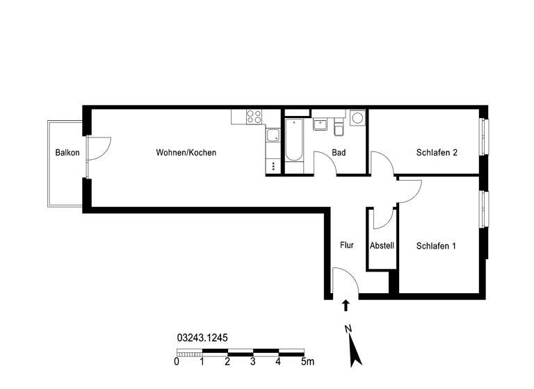 Wohnung zur Miete 1.248 € 3 Zimmer 77,2 m²<br/>Wohnfläche 4.<br/>Geschoss Zossener Straße 146 Hellersdorf Berlin 12629