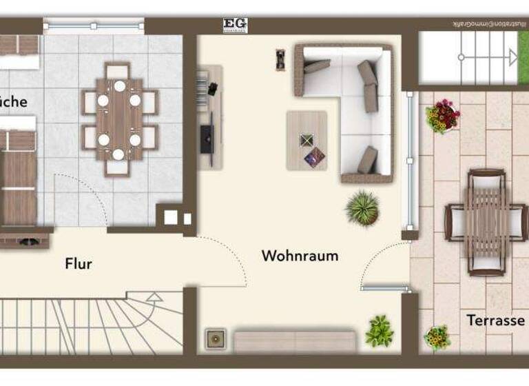 Reihenendhaus zum Kauf 214.000 € 5 Zimmer 109 m² 358 m² Grundstück Holzhausen Bad Salzuflen 32107