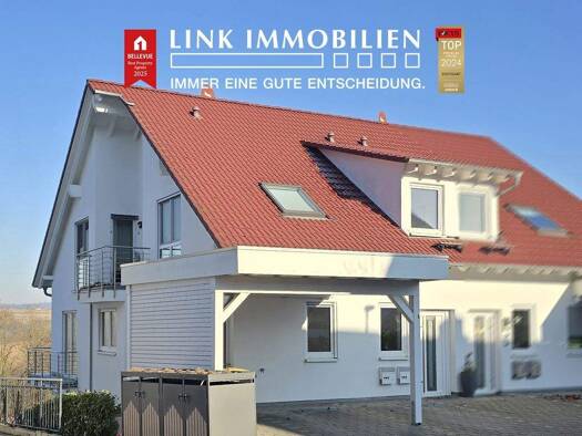 Doppelhaushälfte zum Kauf 829.000 € 6,5 Zimmer 185 m² 314 m² Grundstück Erdmannhausen 71729